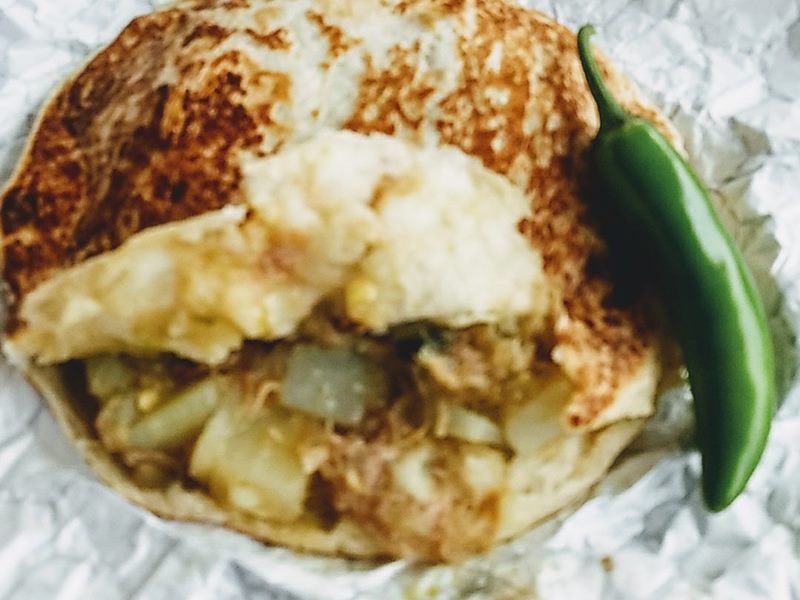Gorditas Tony's food